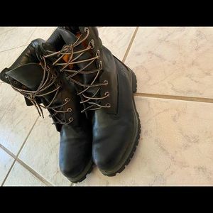 Black Timberland Boots
